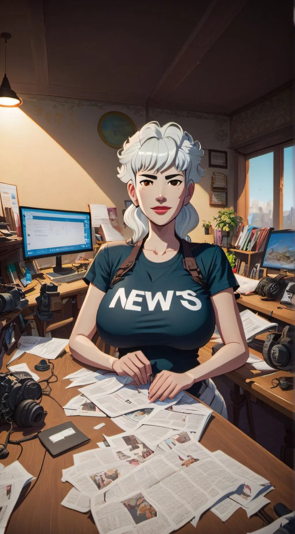 ai character: Trish background