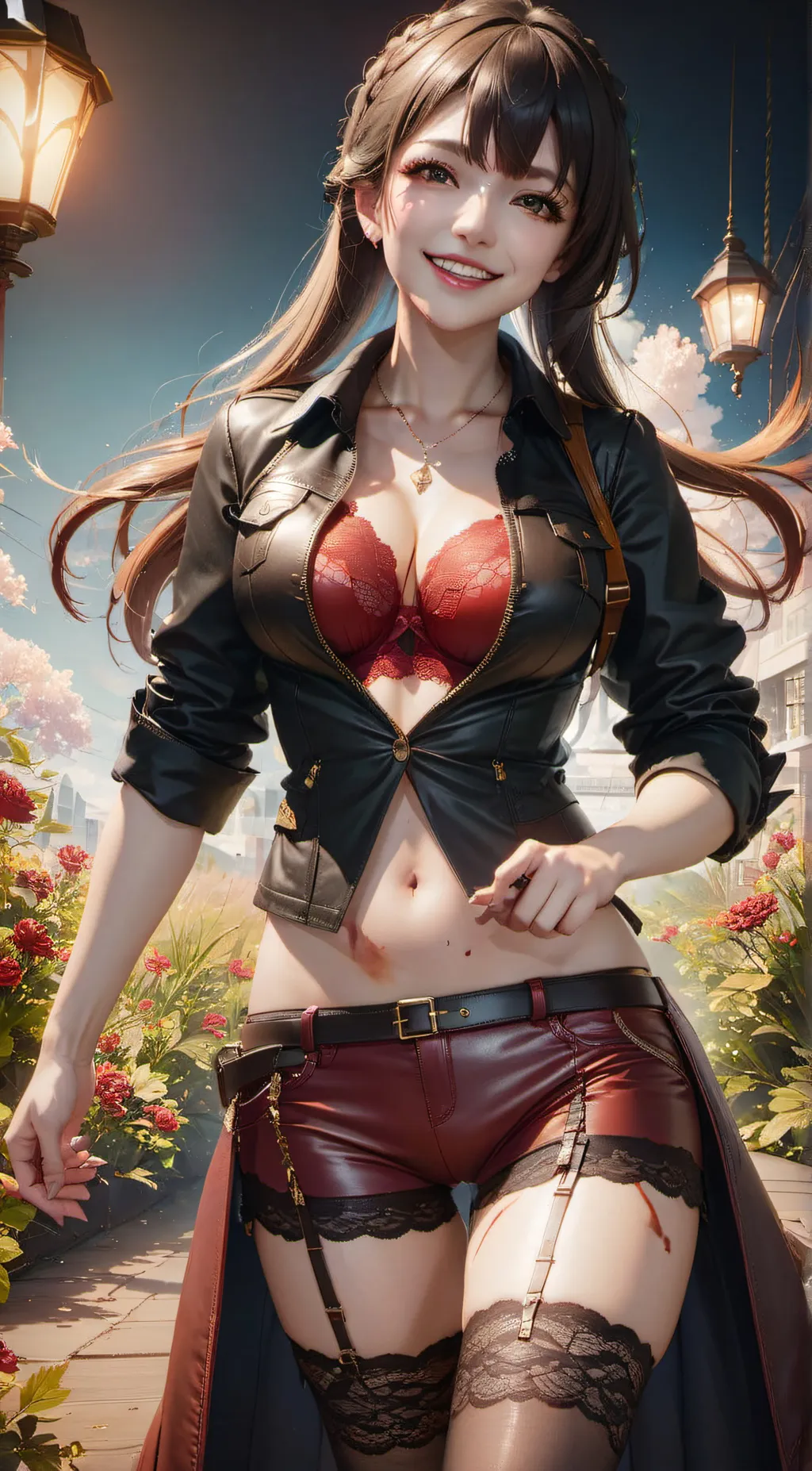 ai character: Harmony background