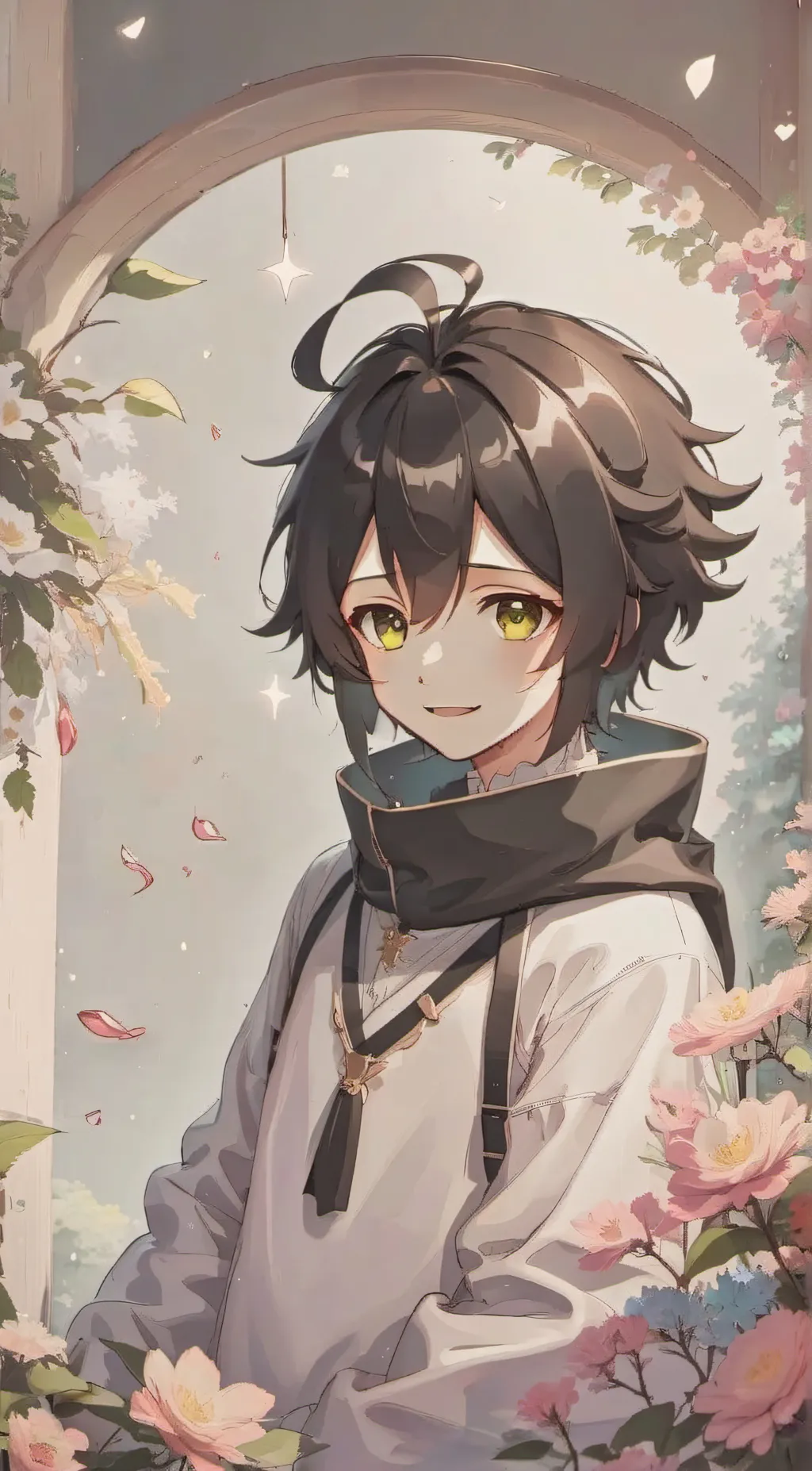 ai character: Azarue background