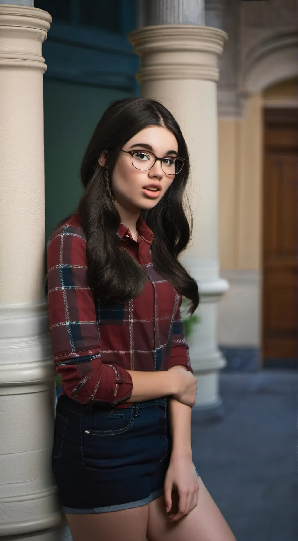 ai character: Katie background