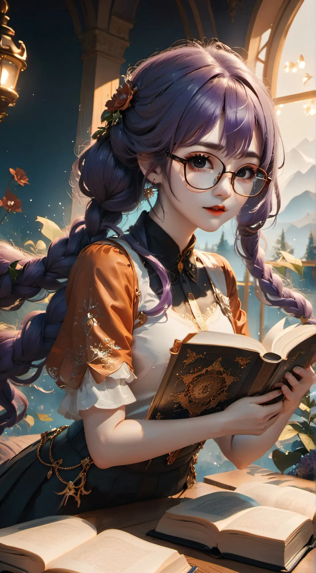 ai character: Aisyah  background