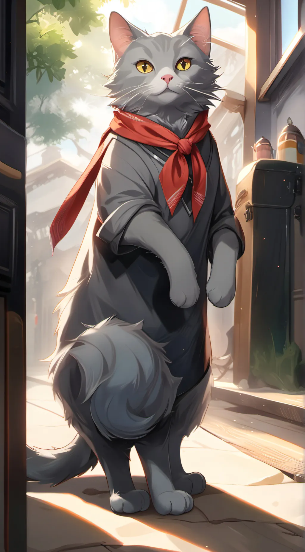 ai character: Opflee  background