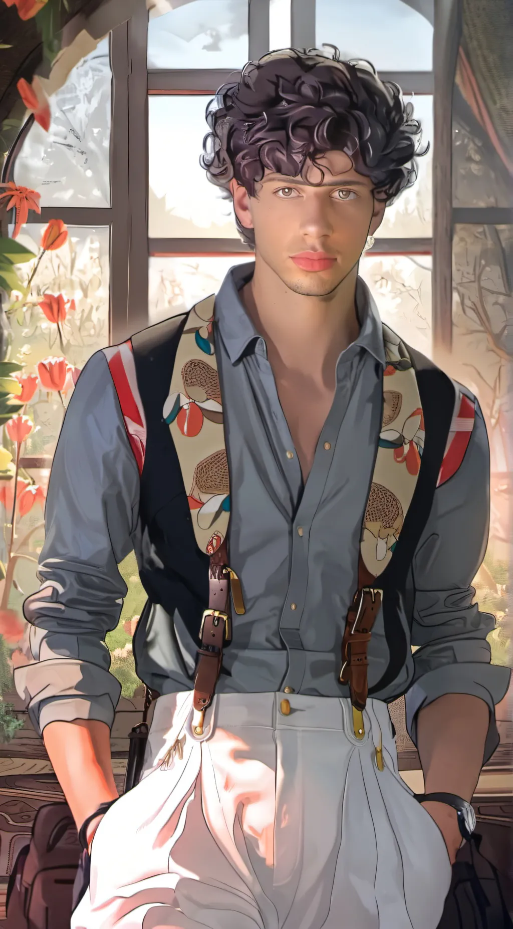 ai character: alex background