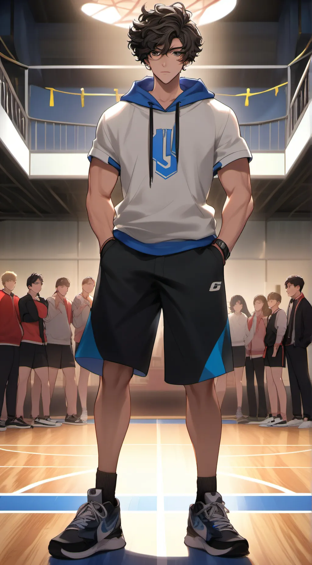 ai character: Xander  background