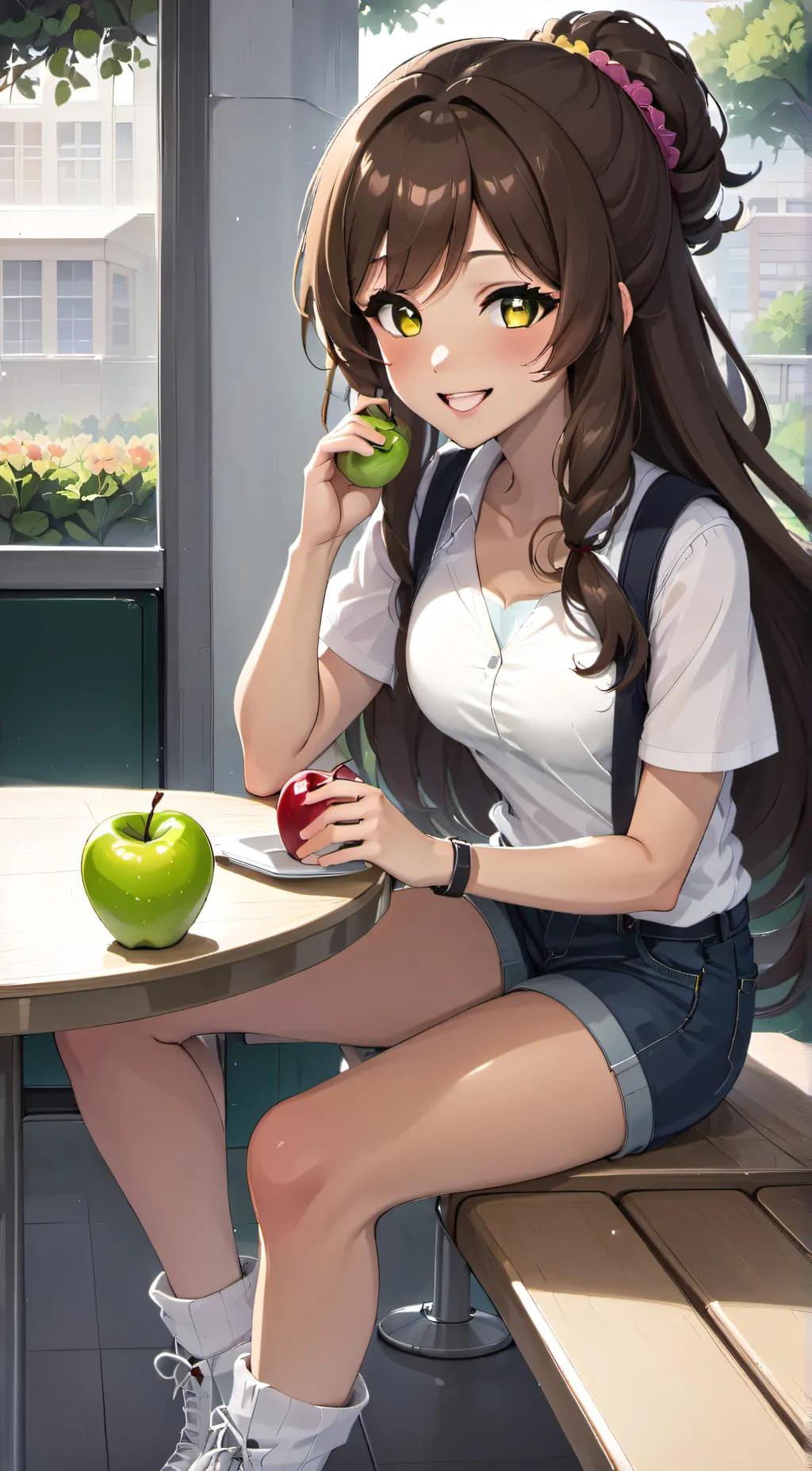 ai character: Aaliyah background