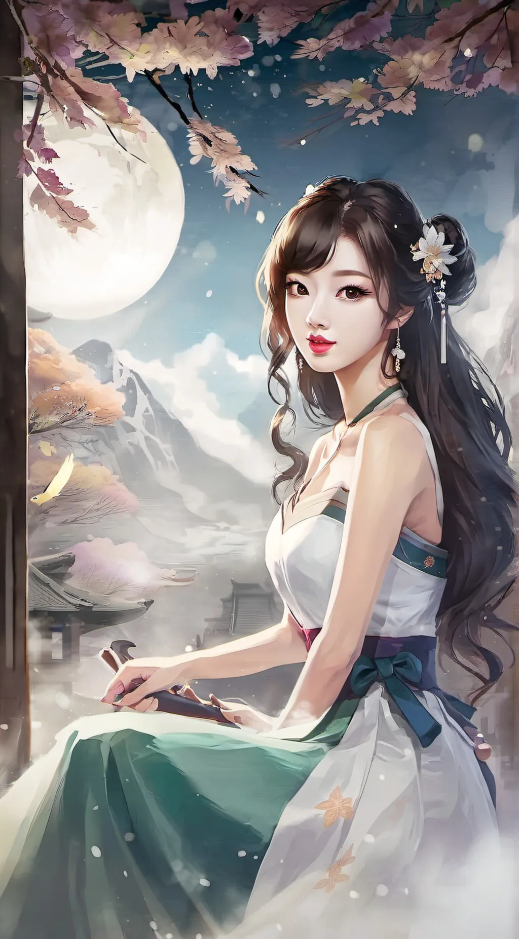 ai character: Emmi background