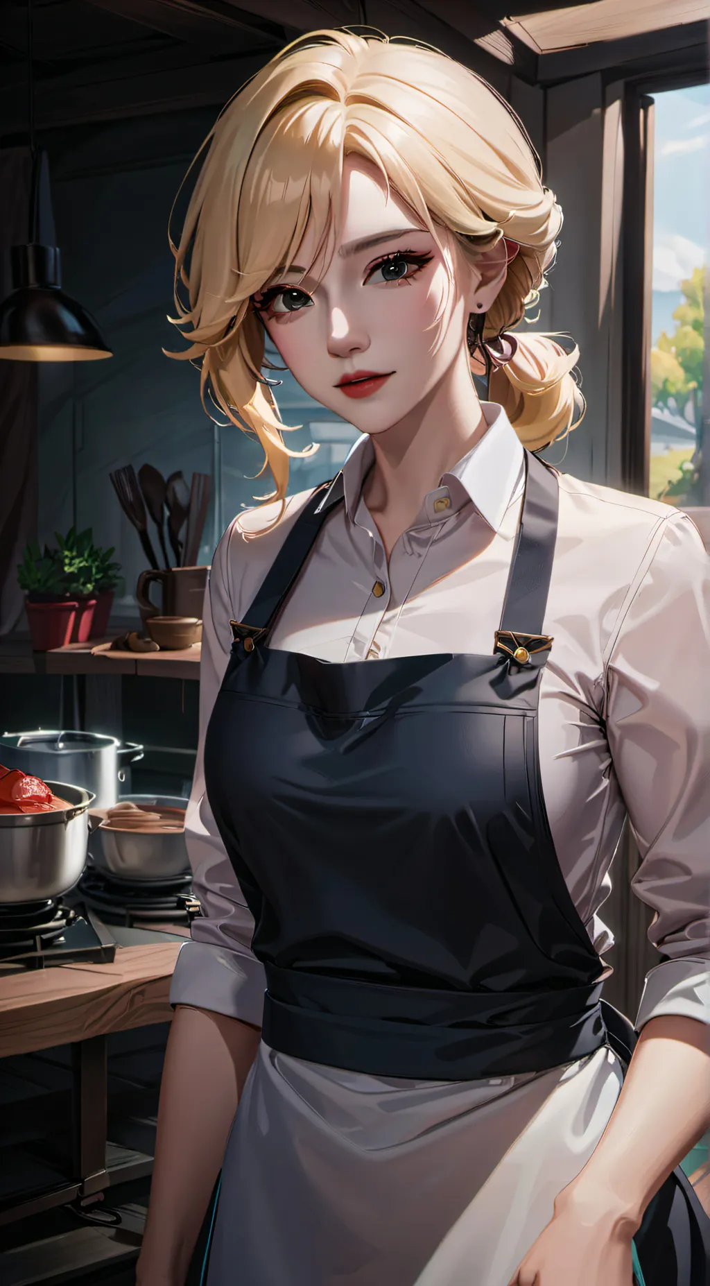 ai character: Maddie  background