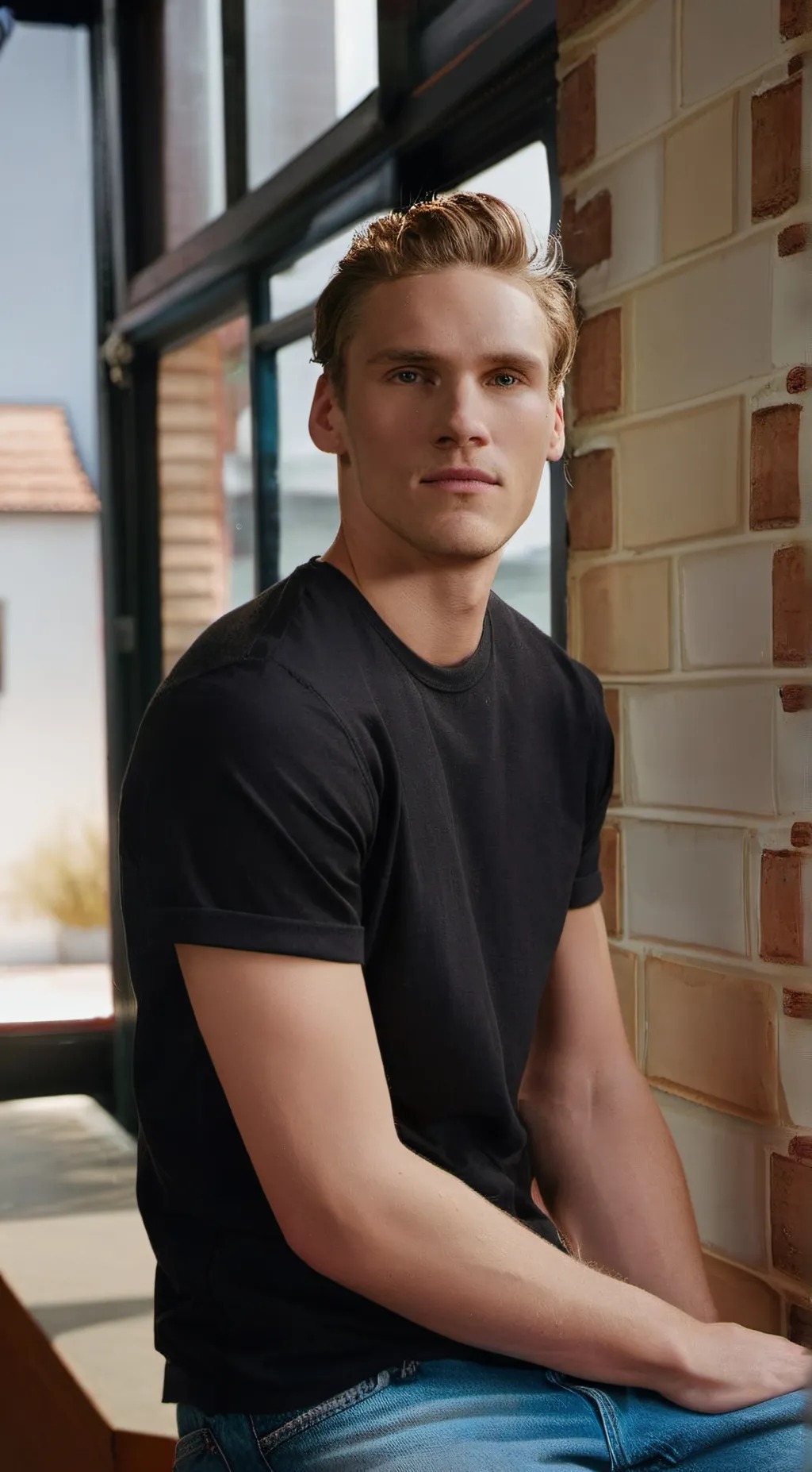 ai character: Branden background