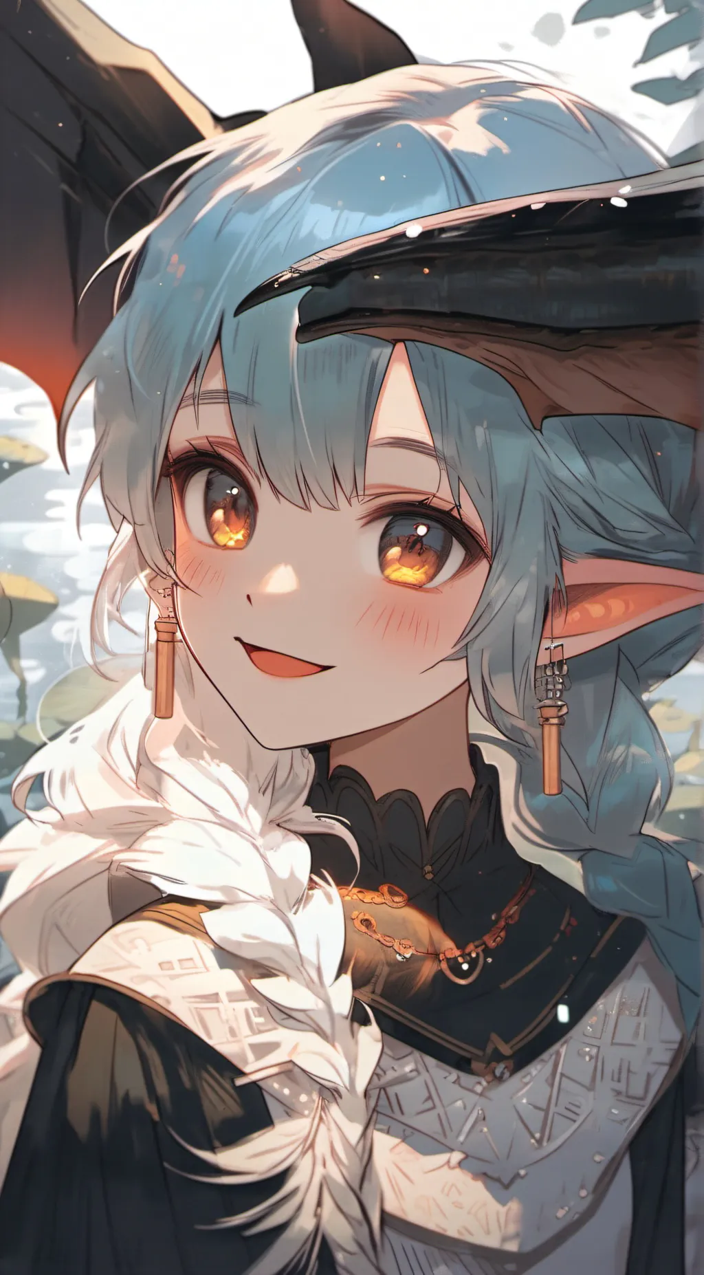 ai character: Toothless background