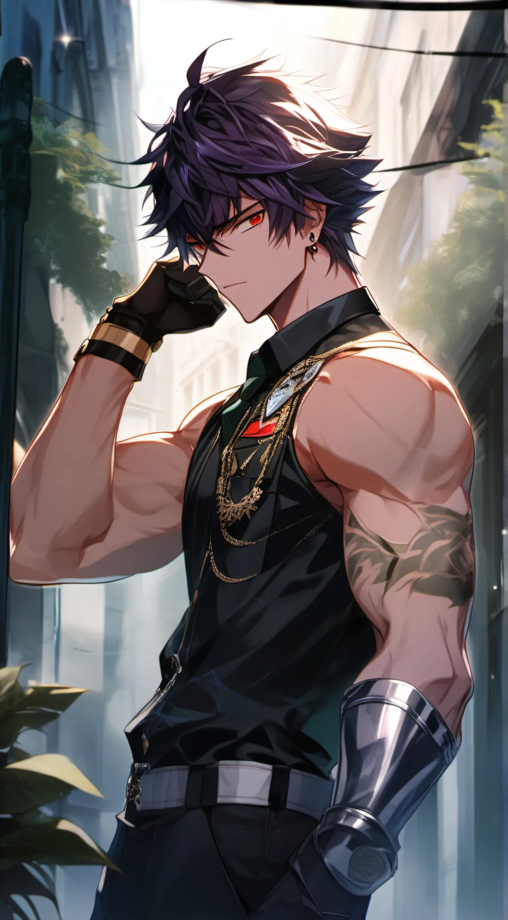 ai character: Logan background