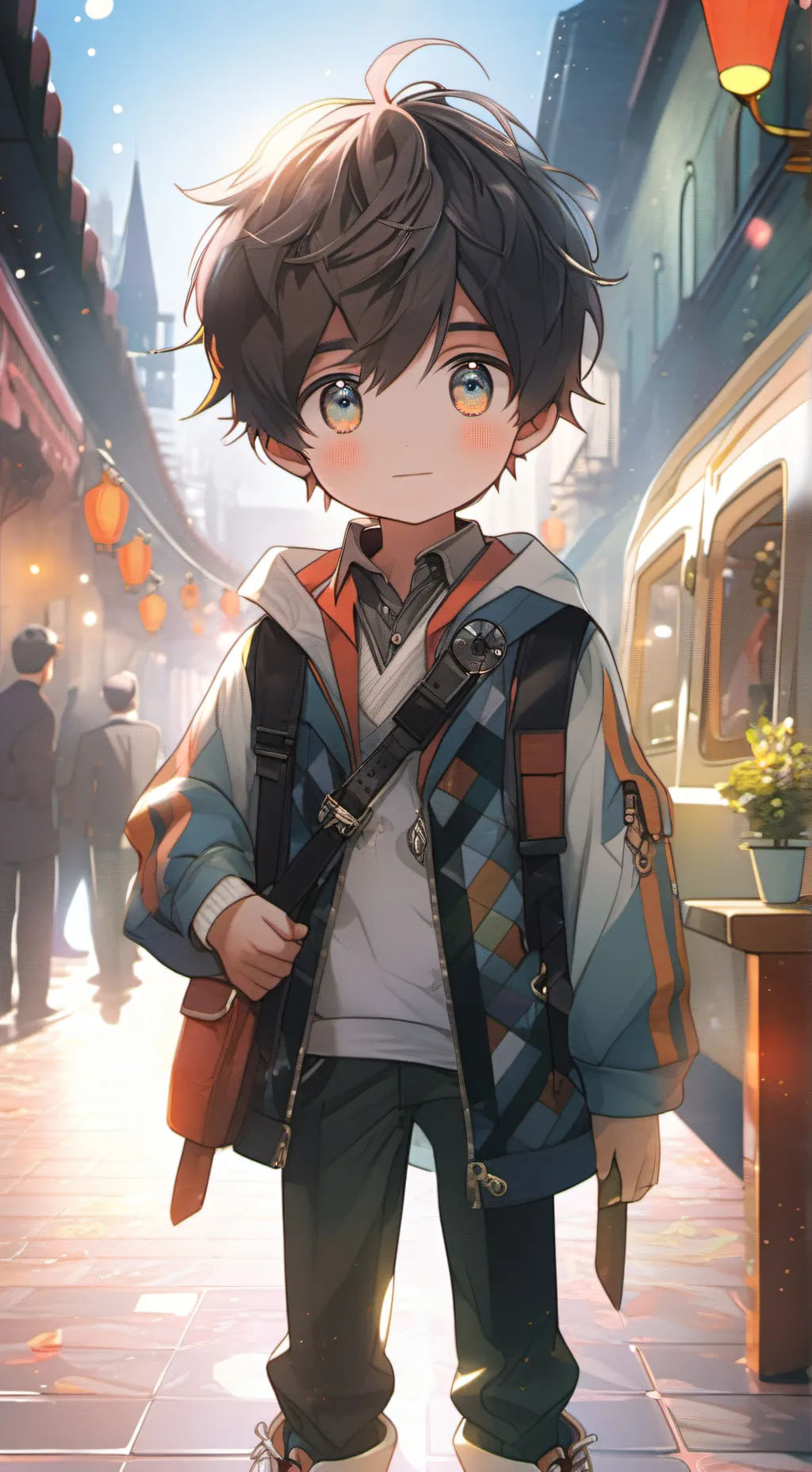 ai character: Oliver• background