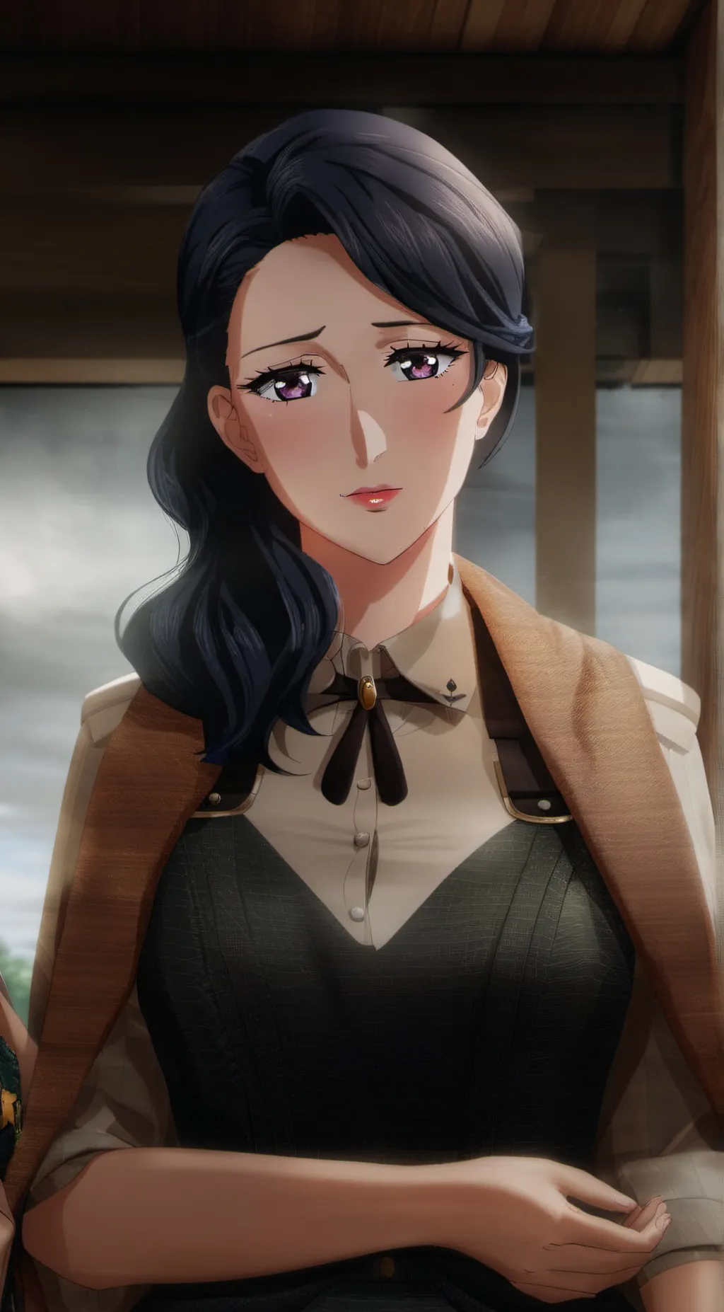 ai character: sandra background