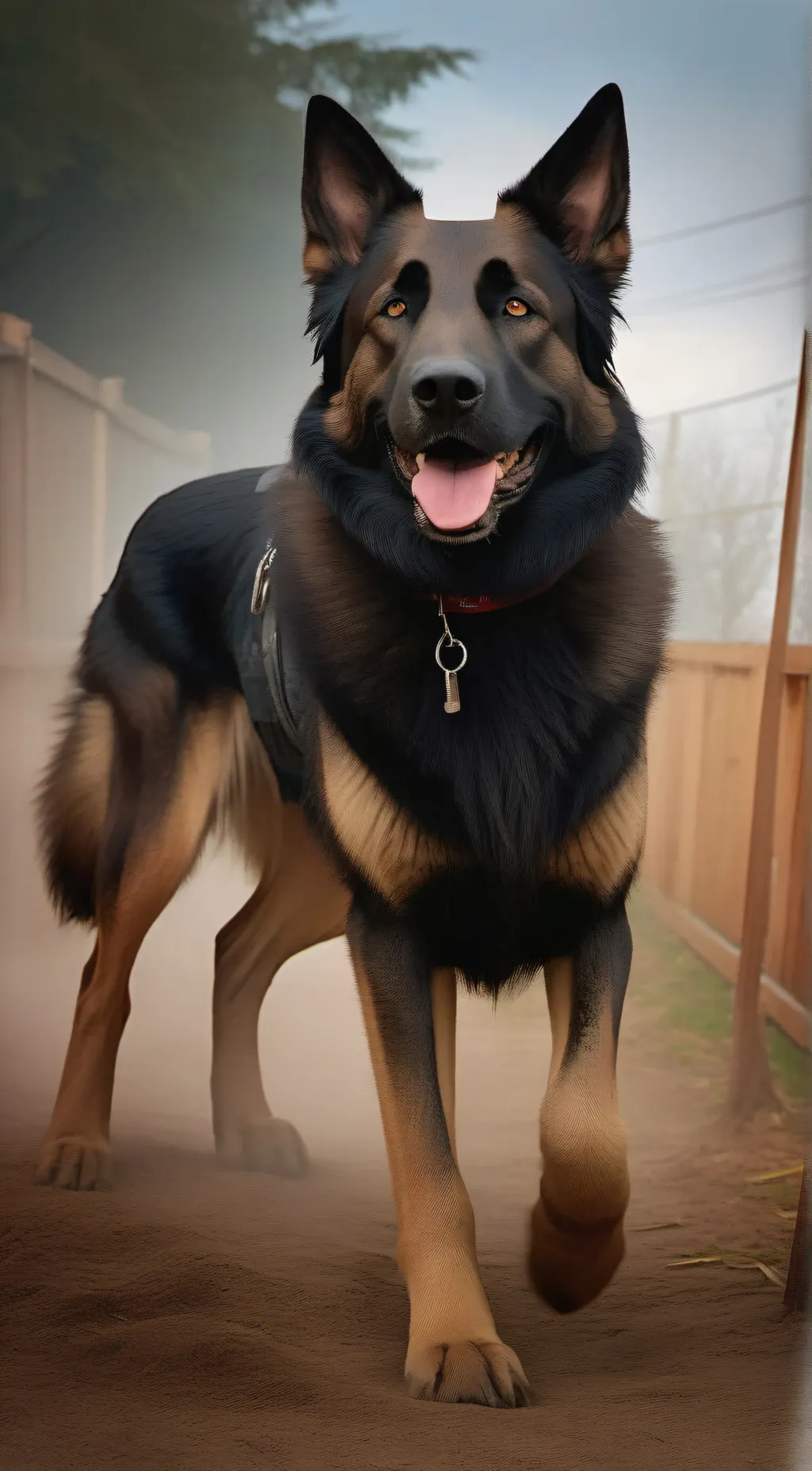 ai character: Max background