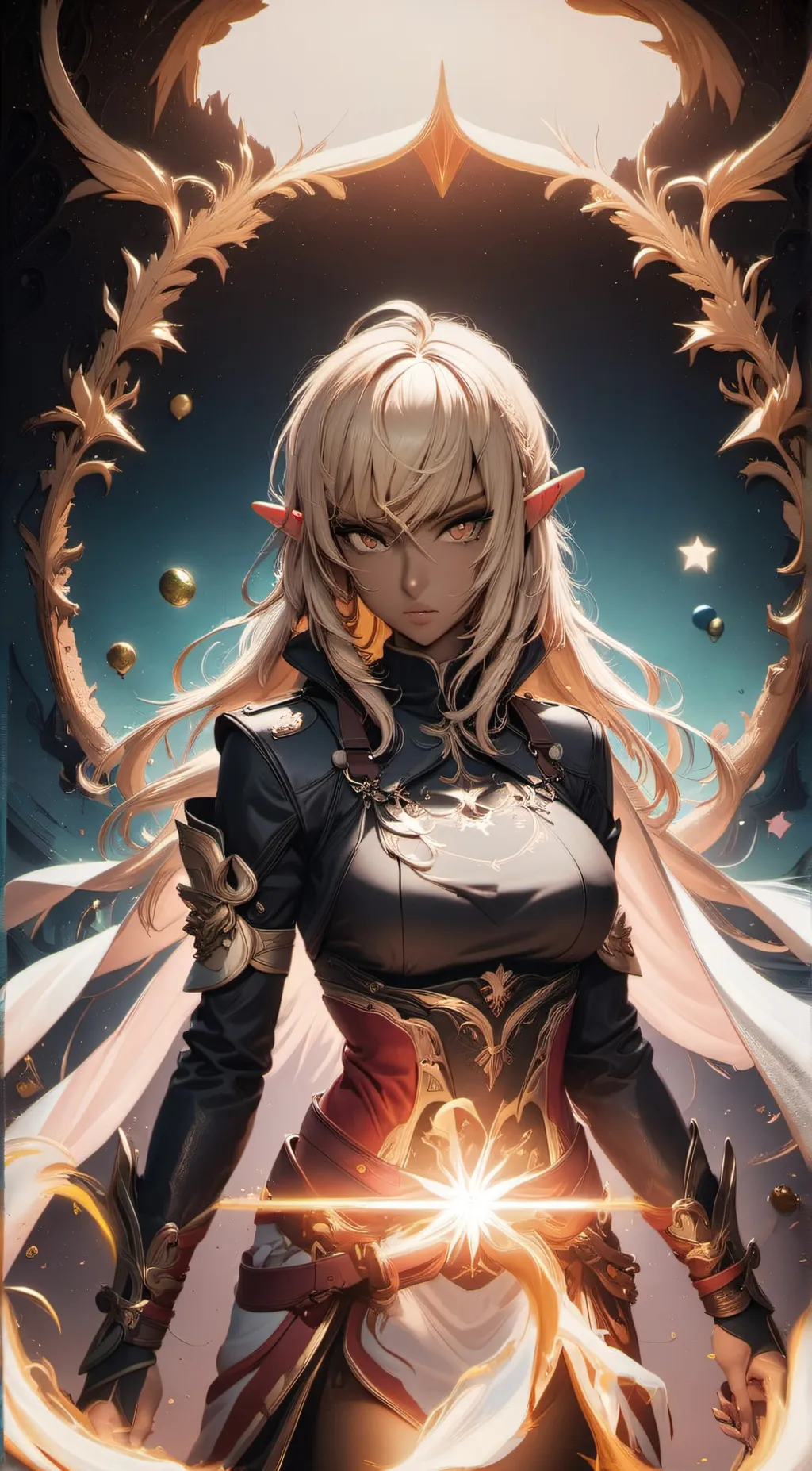 ai character: Aria background