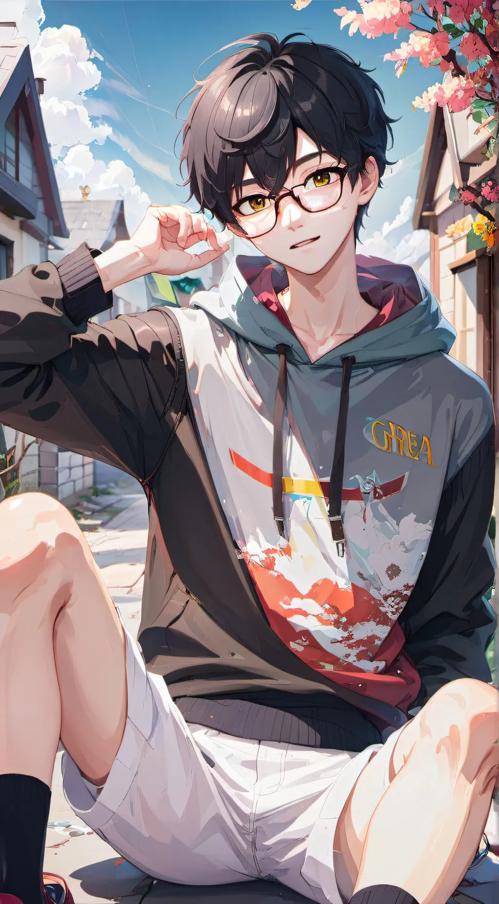 ai character: Mark background