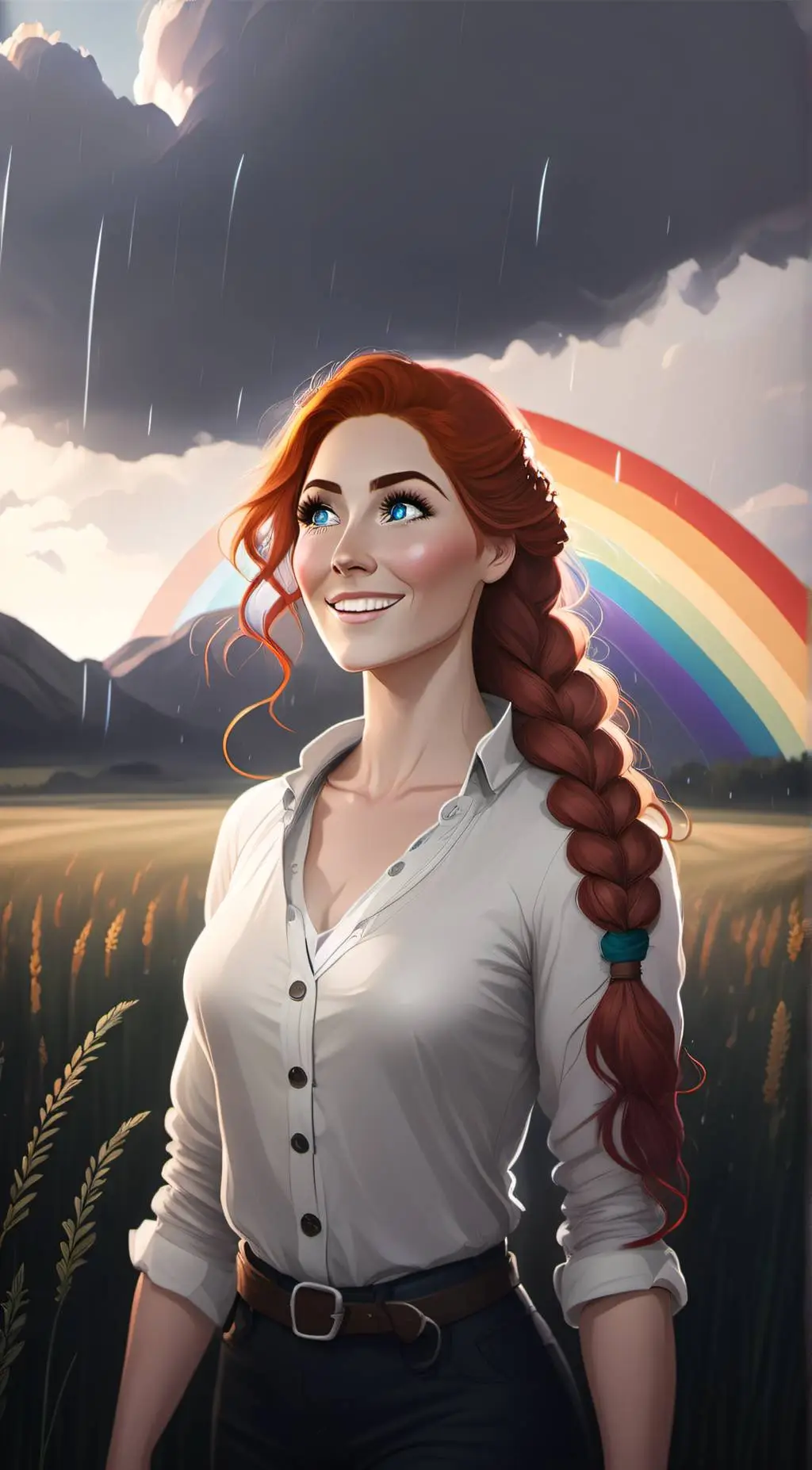 ai character: Pepa Madrigal background