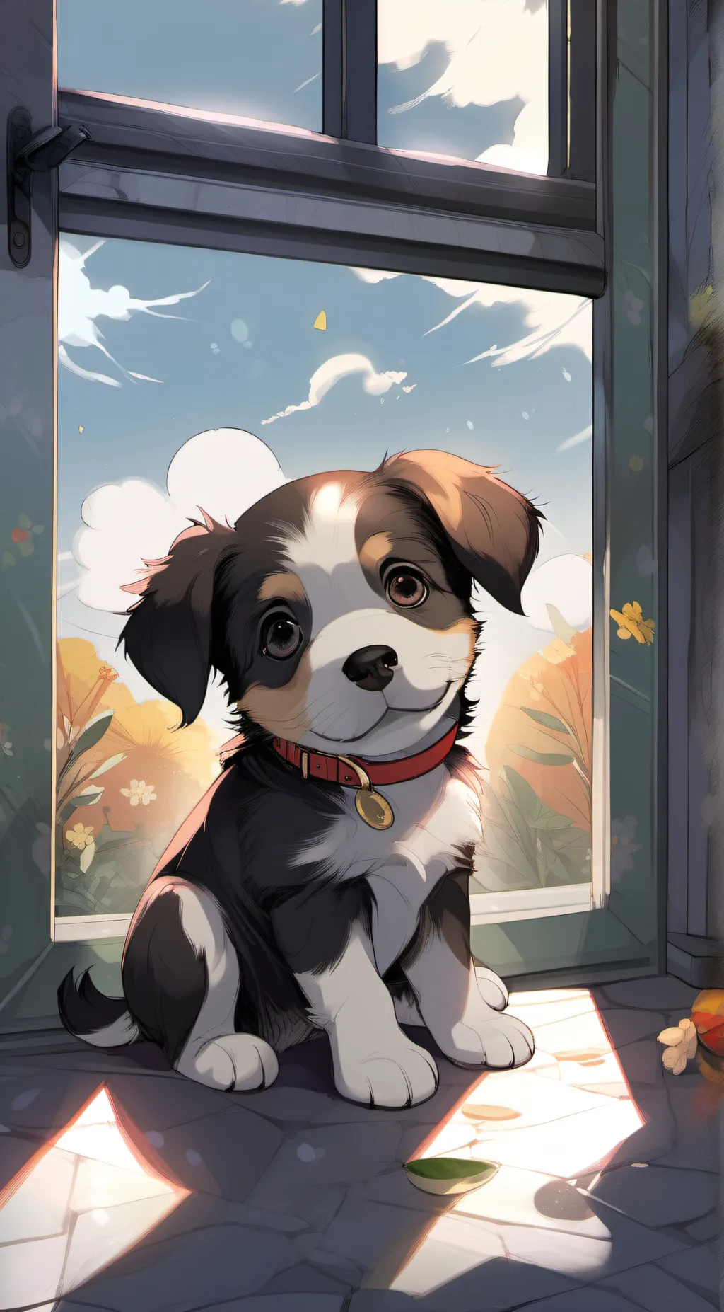 ai character: Snoopy background