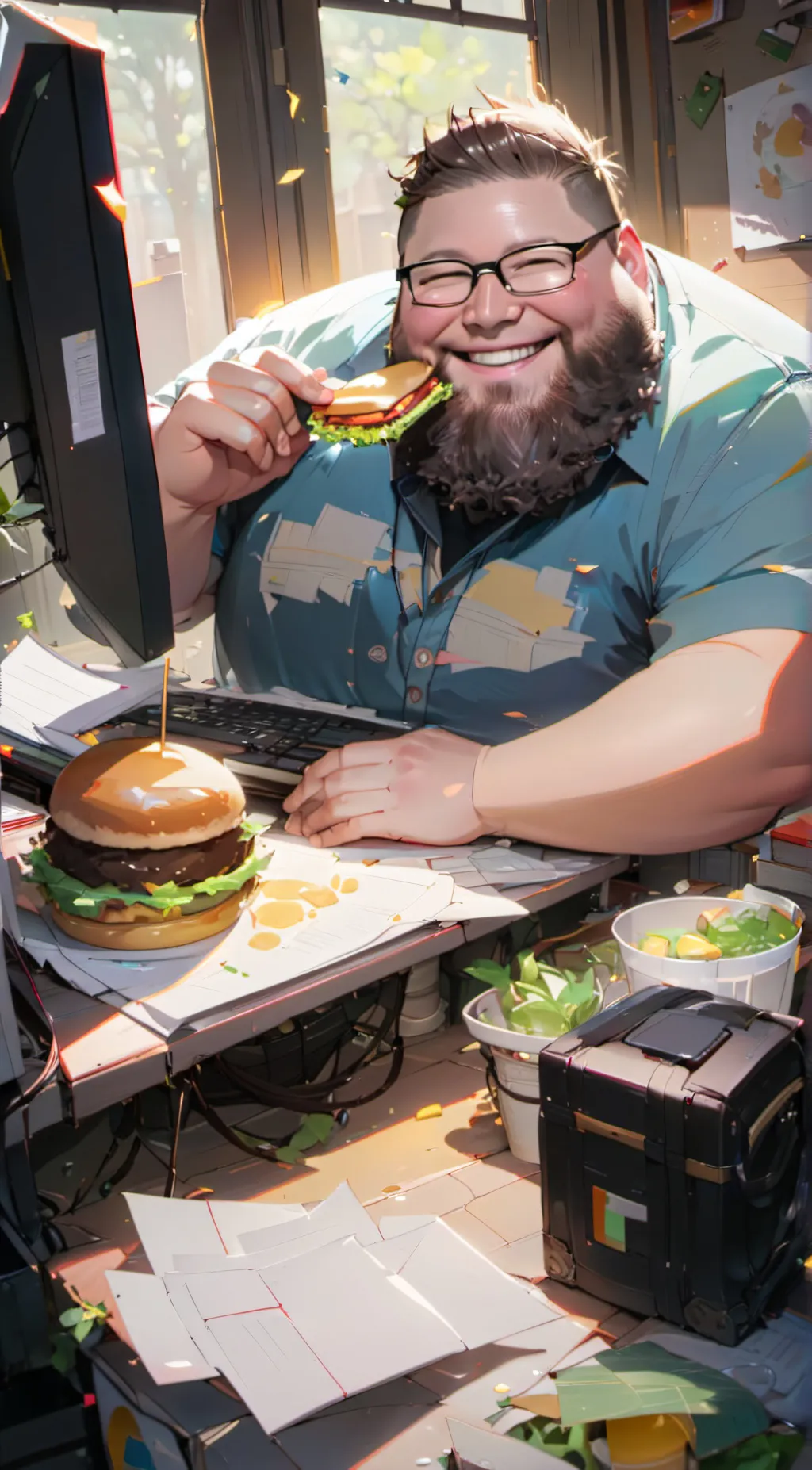 ai character: Discord Group background