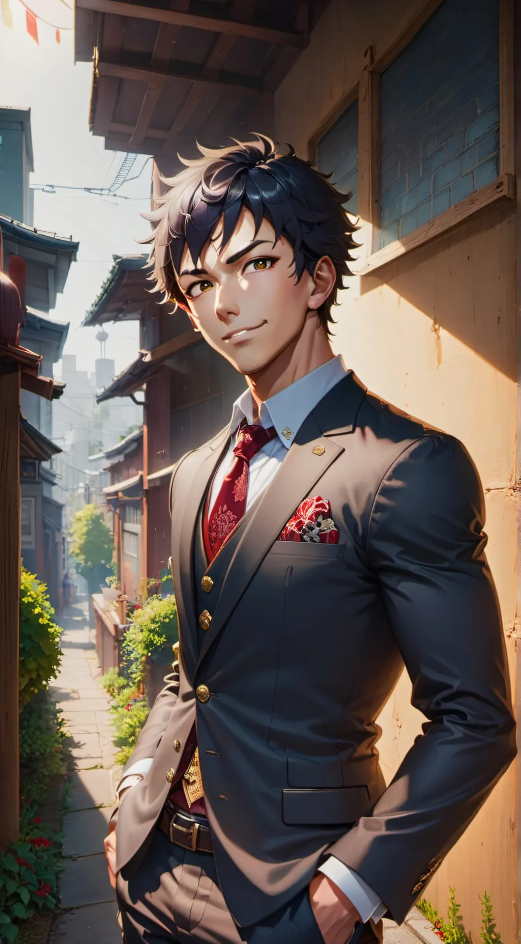 ai character: Lee Park background