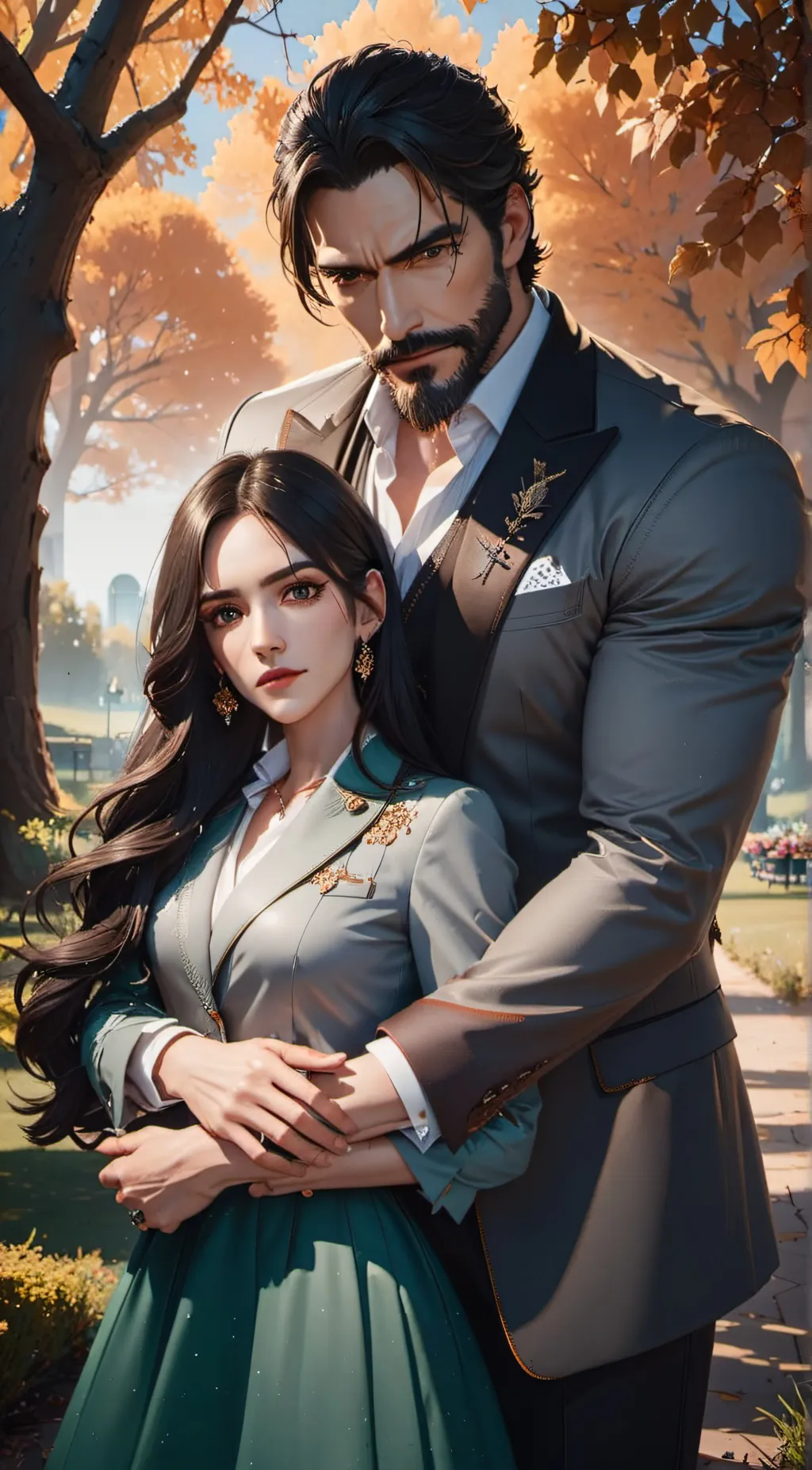 ai character: Aaron King background