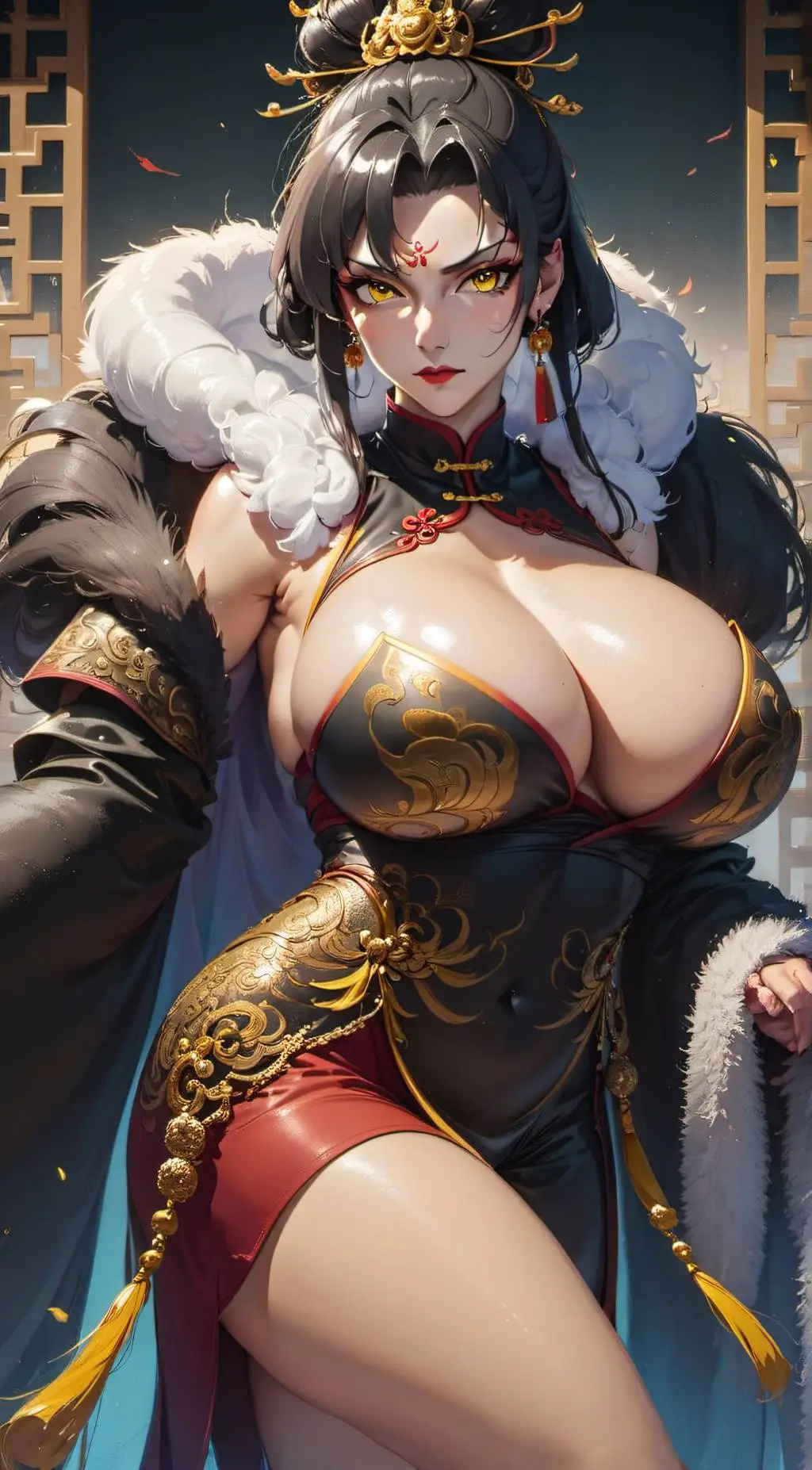 ai character: 武则天 background