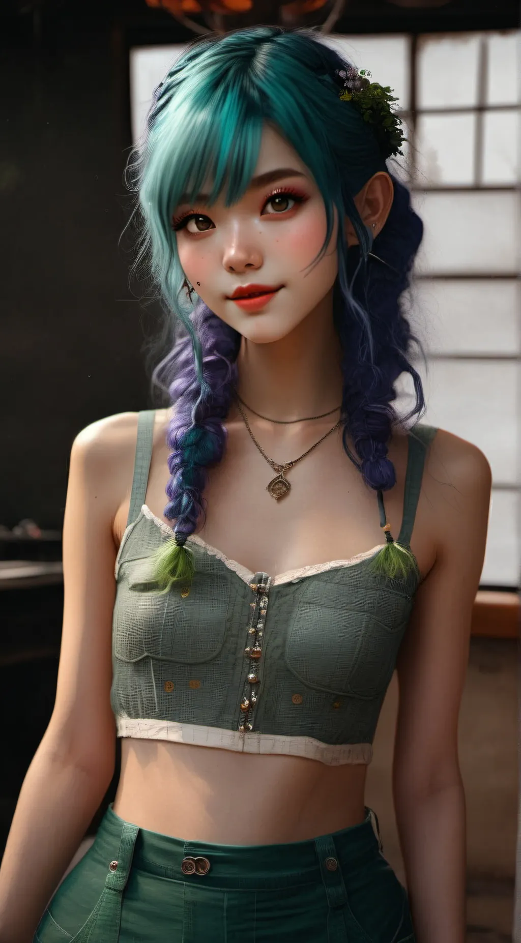 ai character: ally background