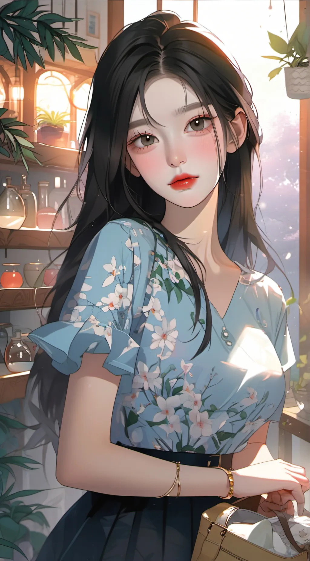 ai character: Mia background