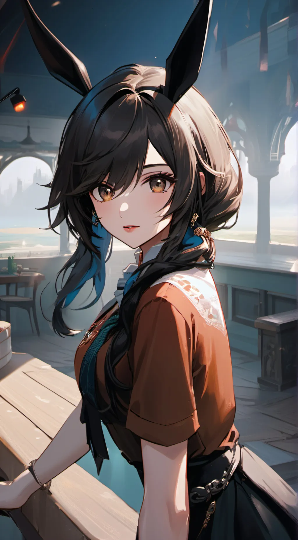 ai character: emma background