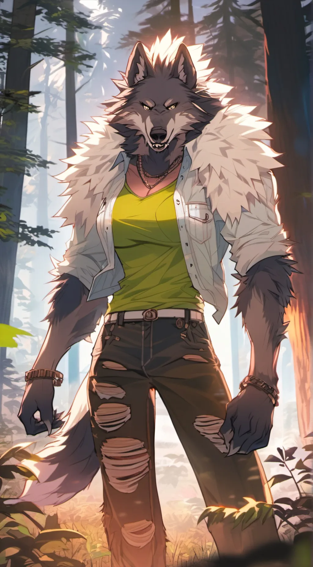 ai character: Alurla background