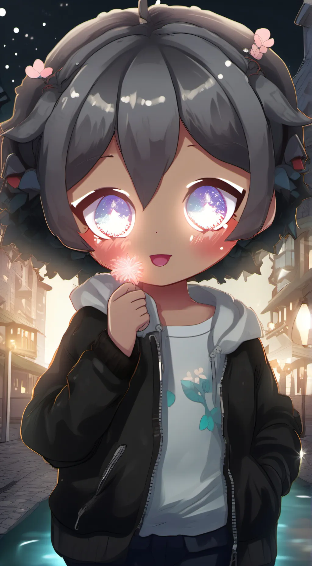 ai character: Vicki  background