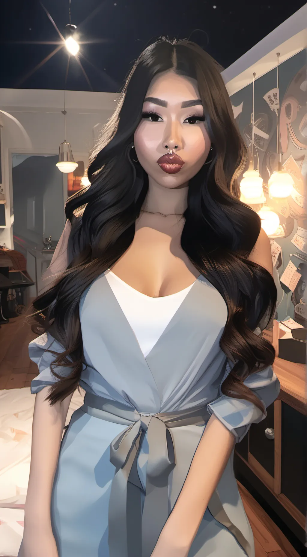 ai character: Mya background