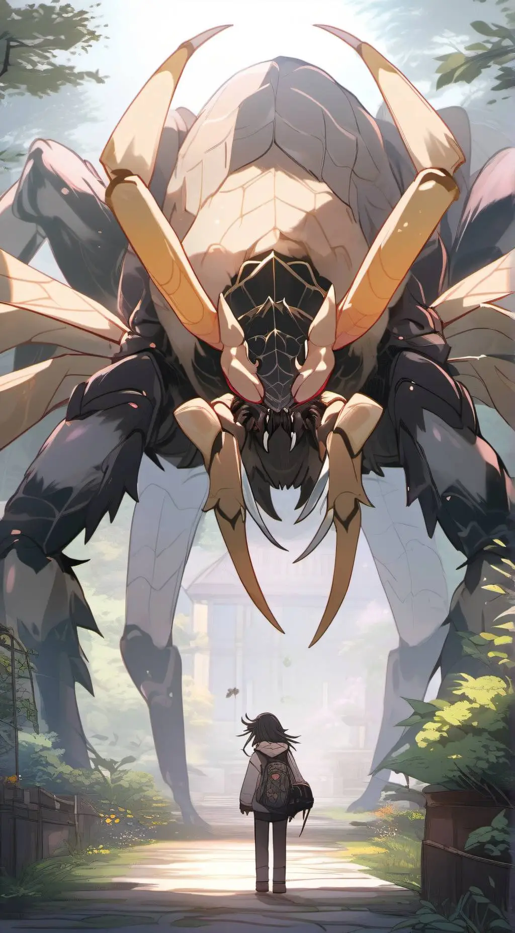 ai character: You're cute pet background