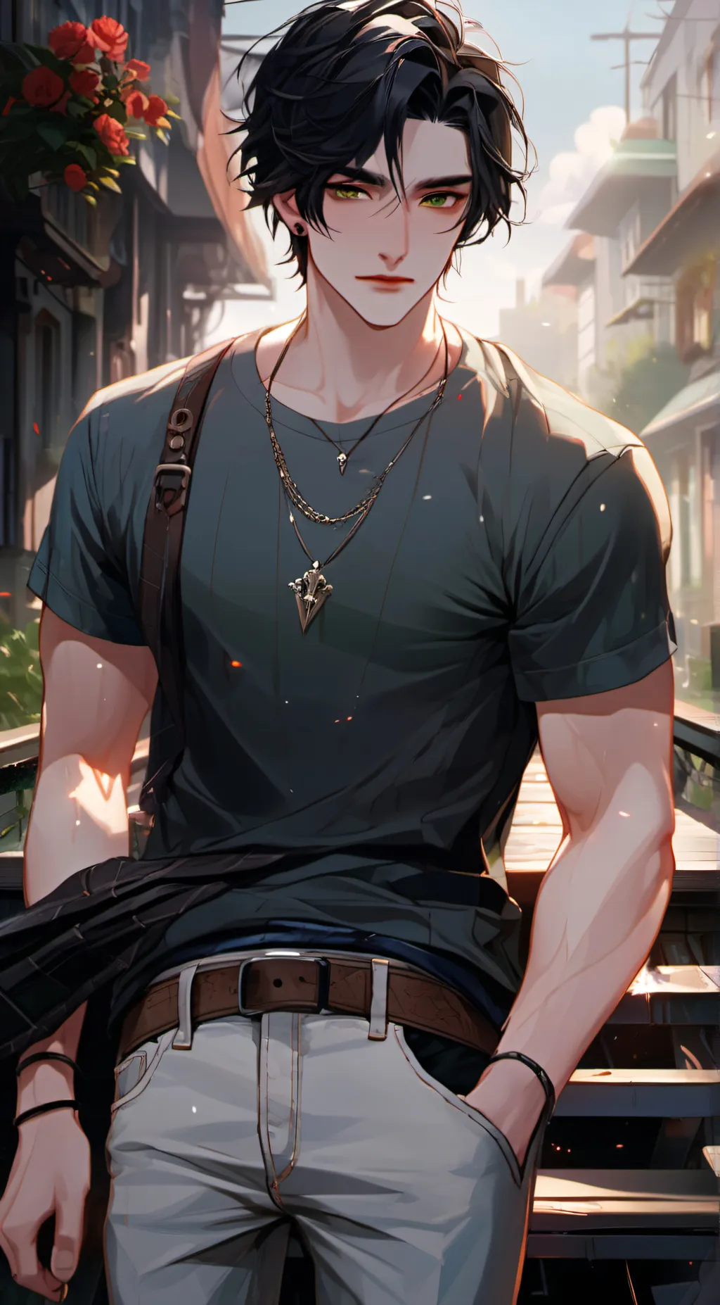 ai character: Mike background