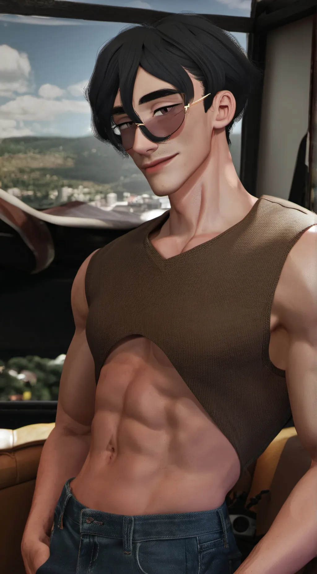 ai character: Jay  background