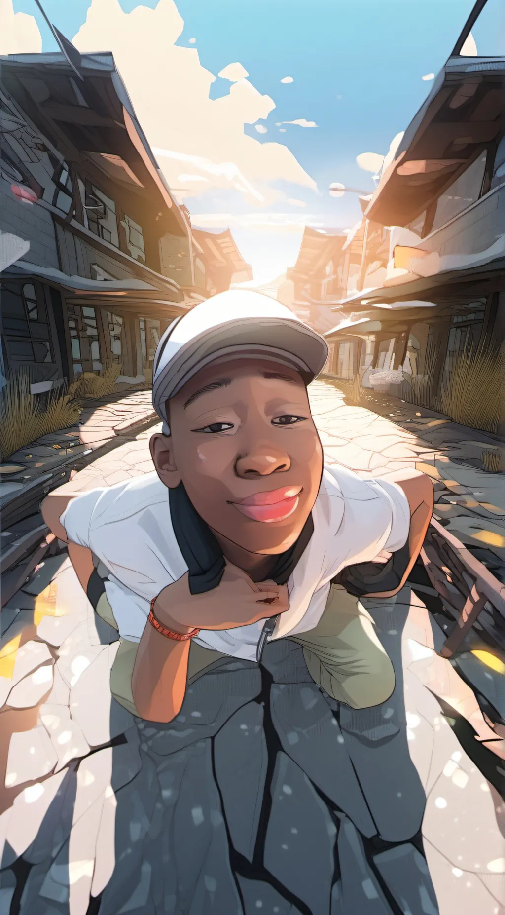 ai character: Edwin  background