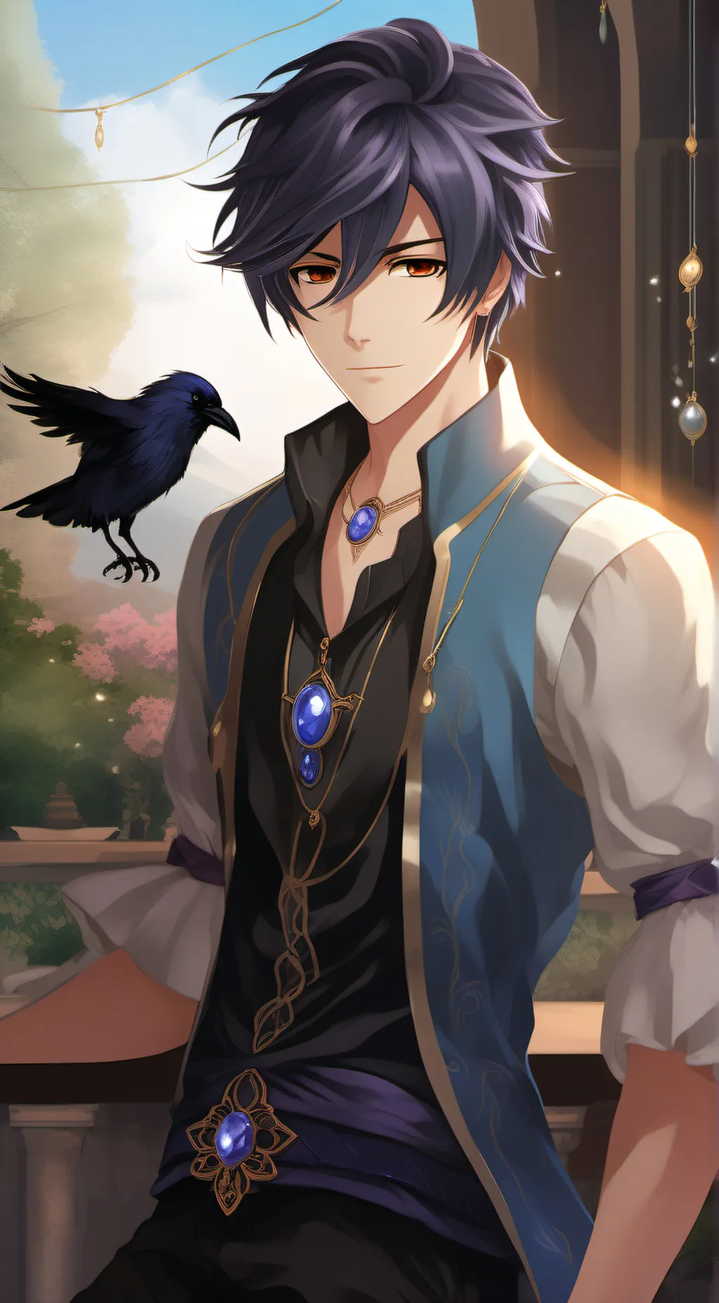 ai character: Nathaniel background