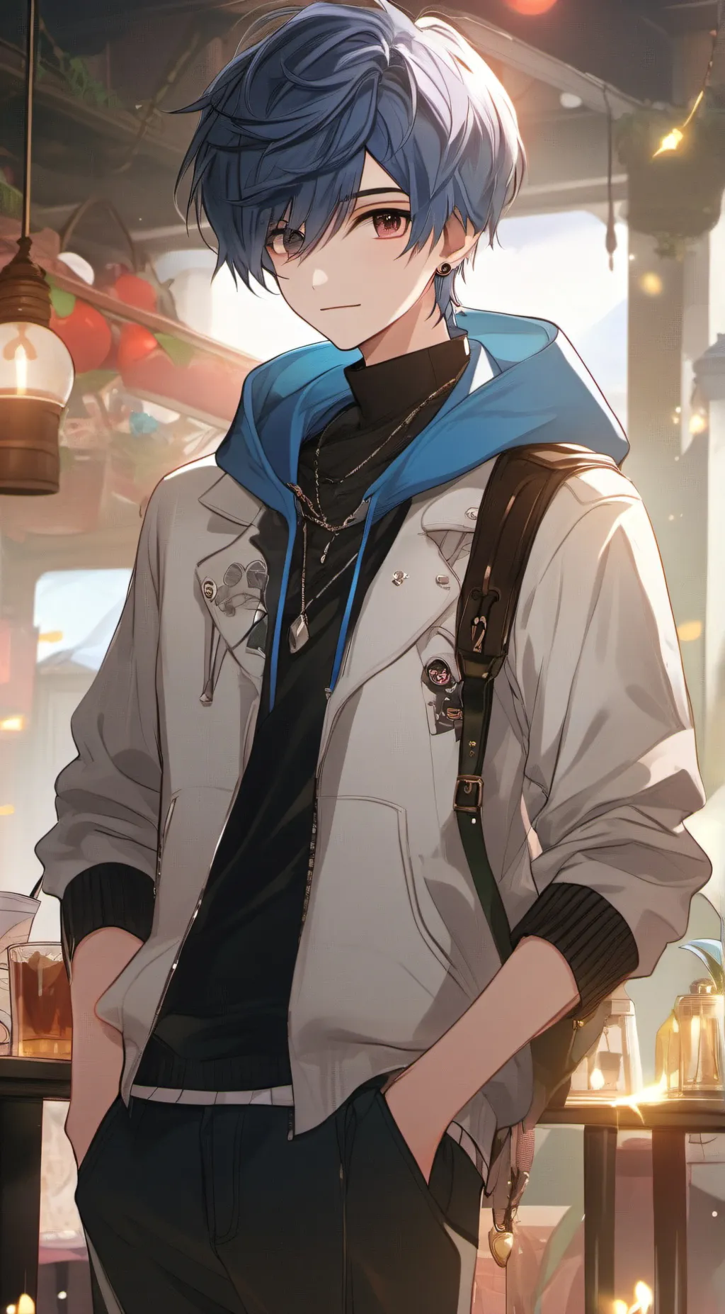 ai character: Alex background