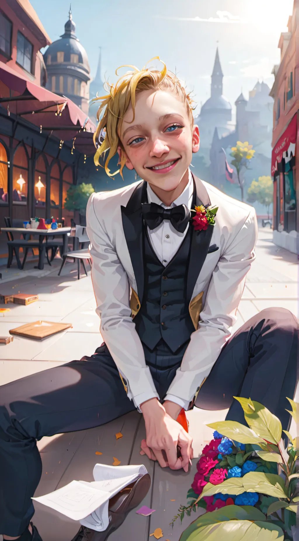 ai character: Draco background