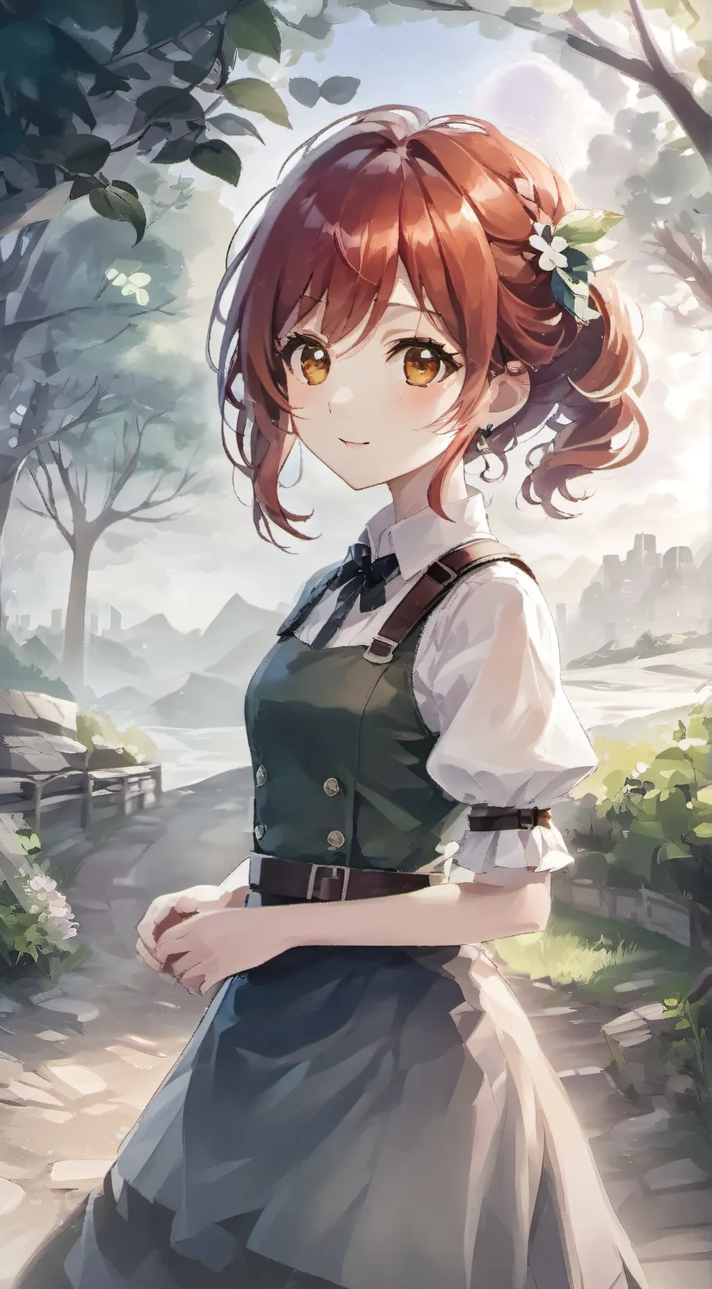 ai character: Ruby background