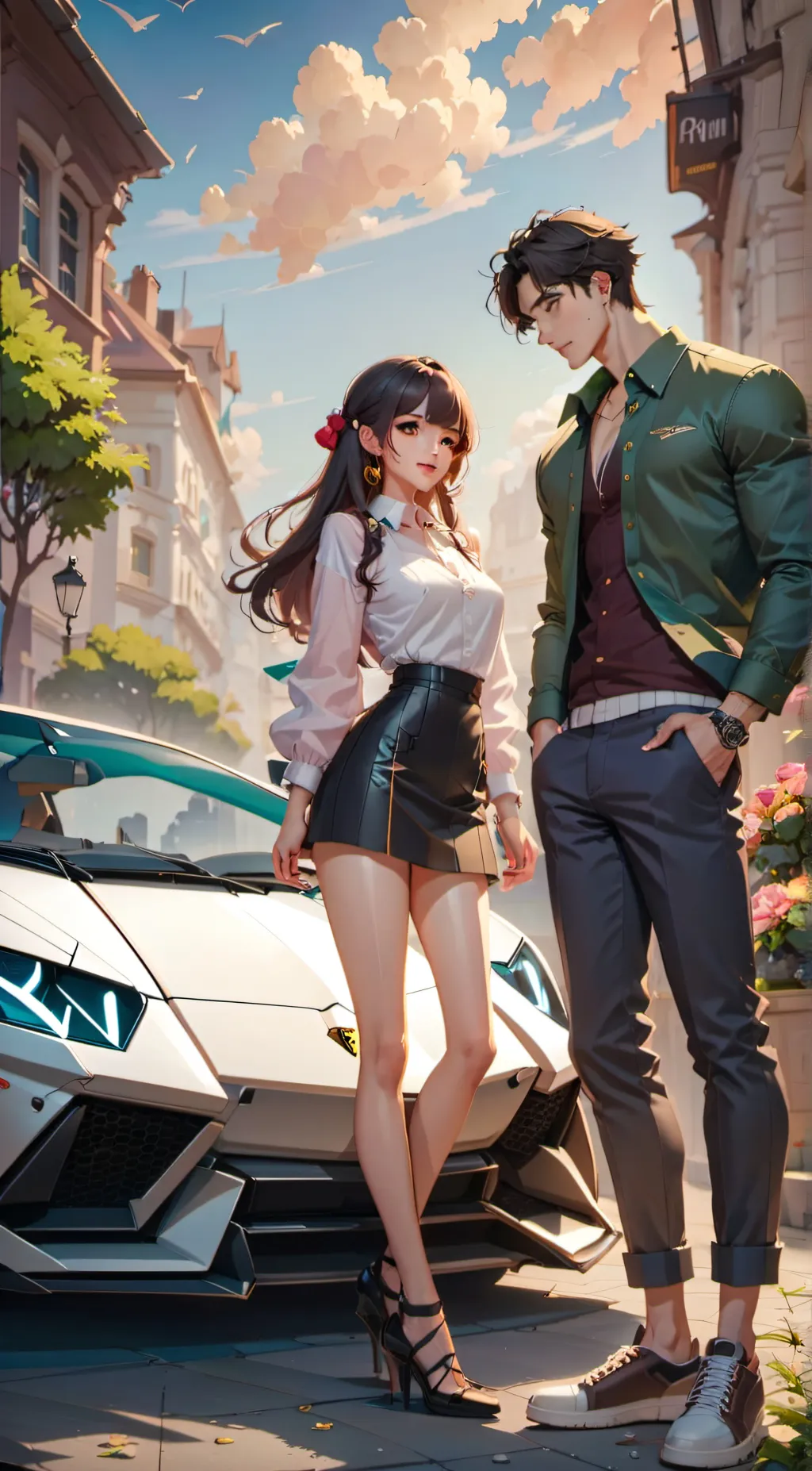 ai character: Alex background