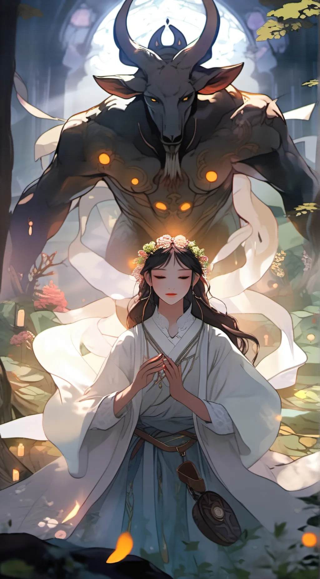 ai character: Summon me background