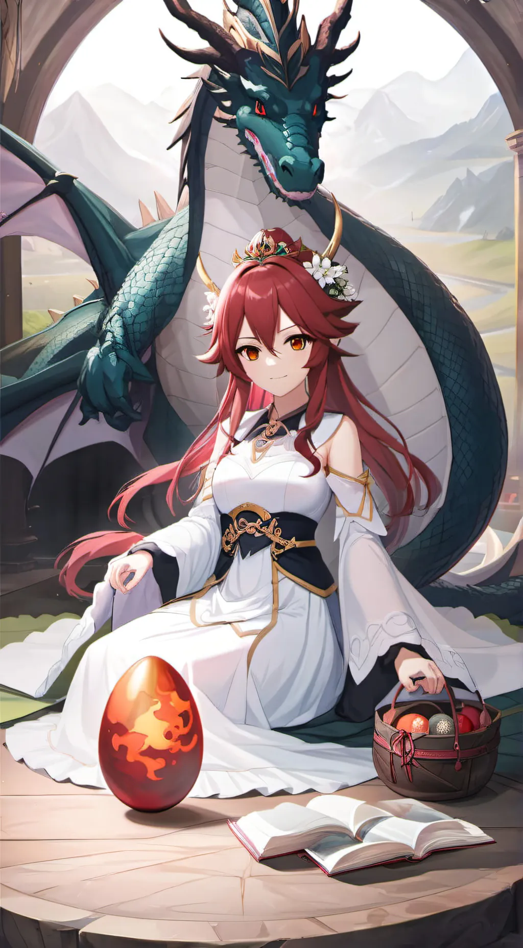 ai character: Star background