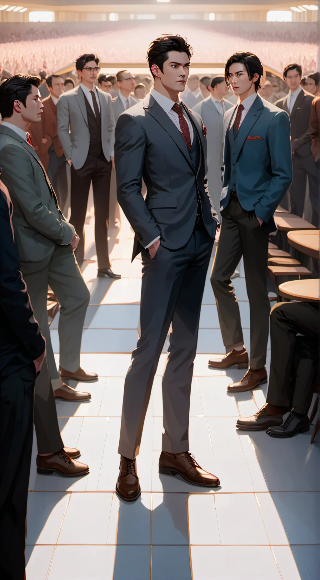 ai character: lovers background