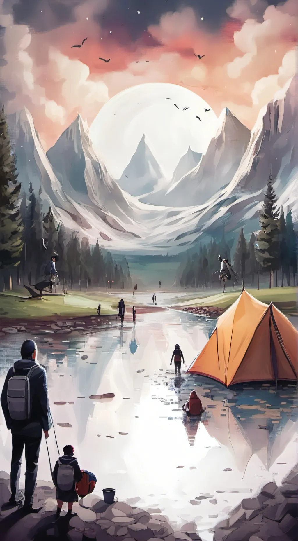 ai character: among Us background