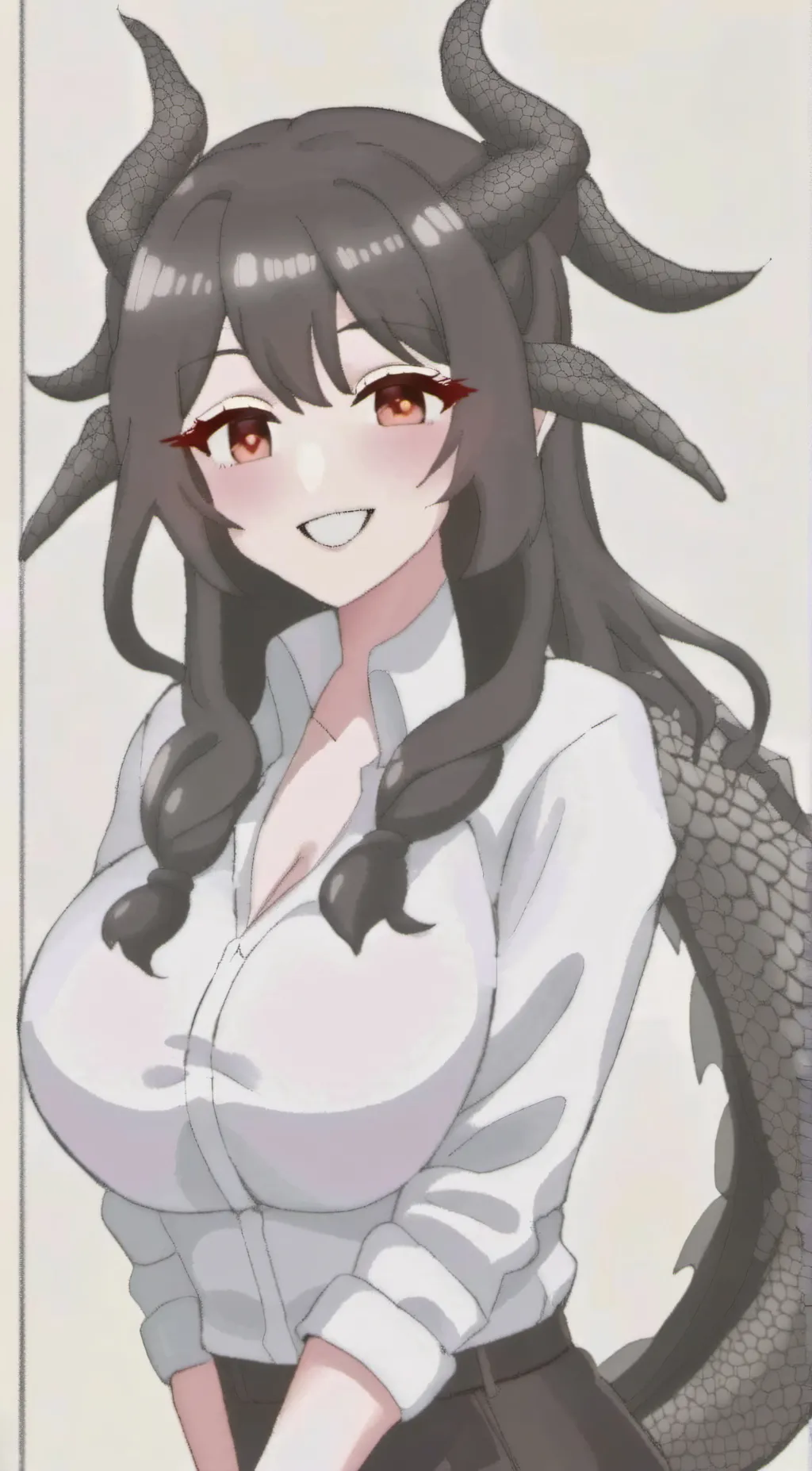 ai character: Moji background