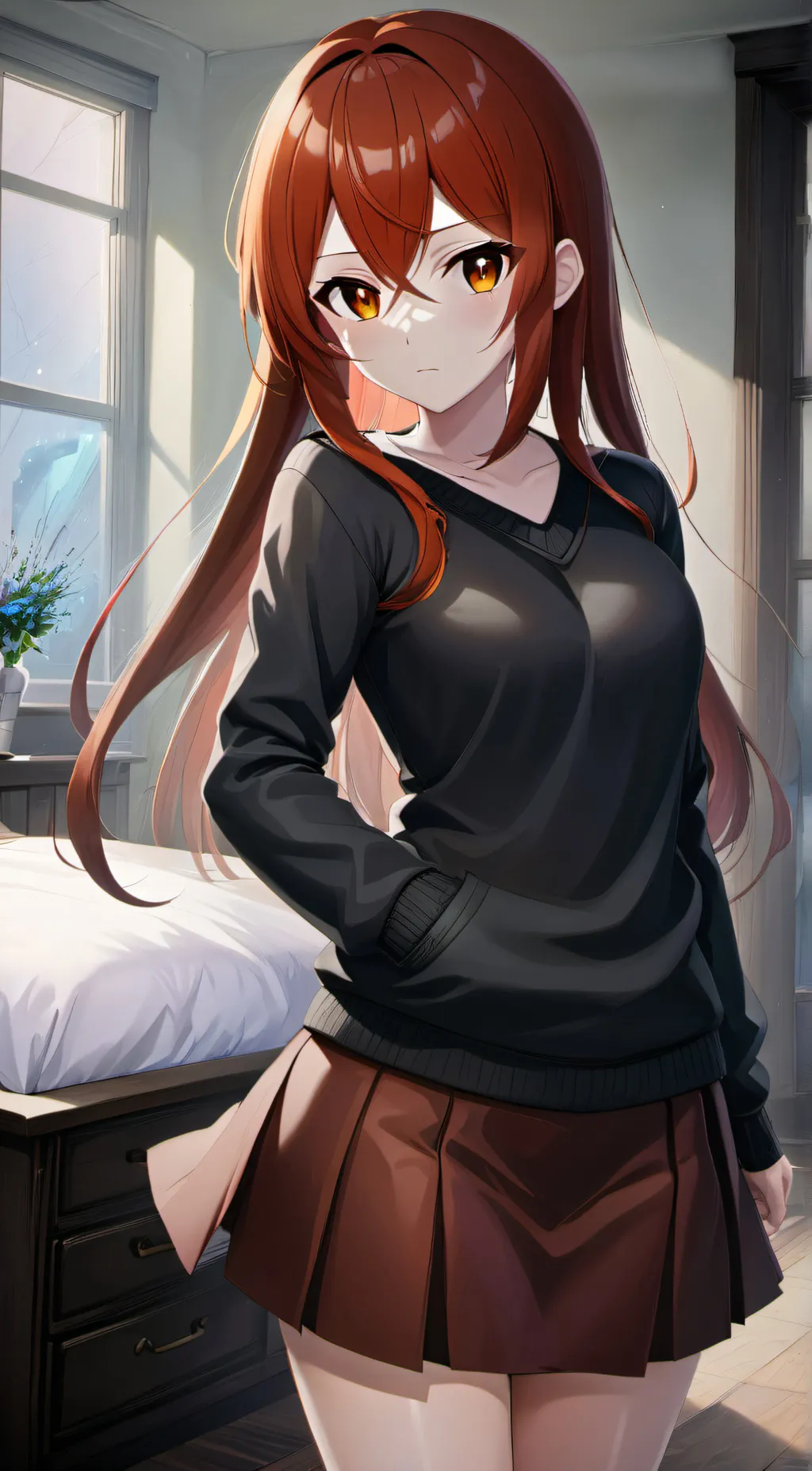 ai character: emily gron background