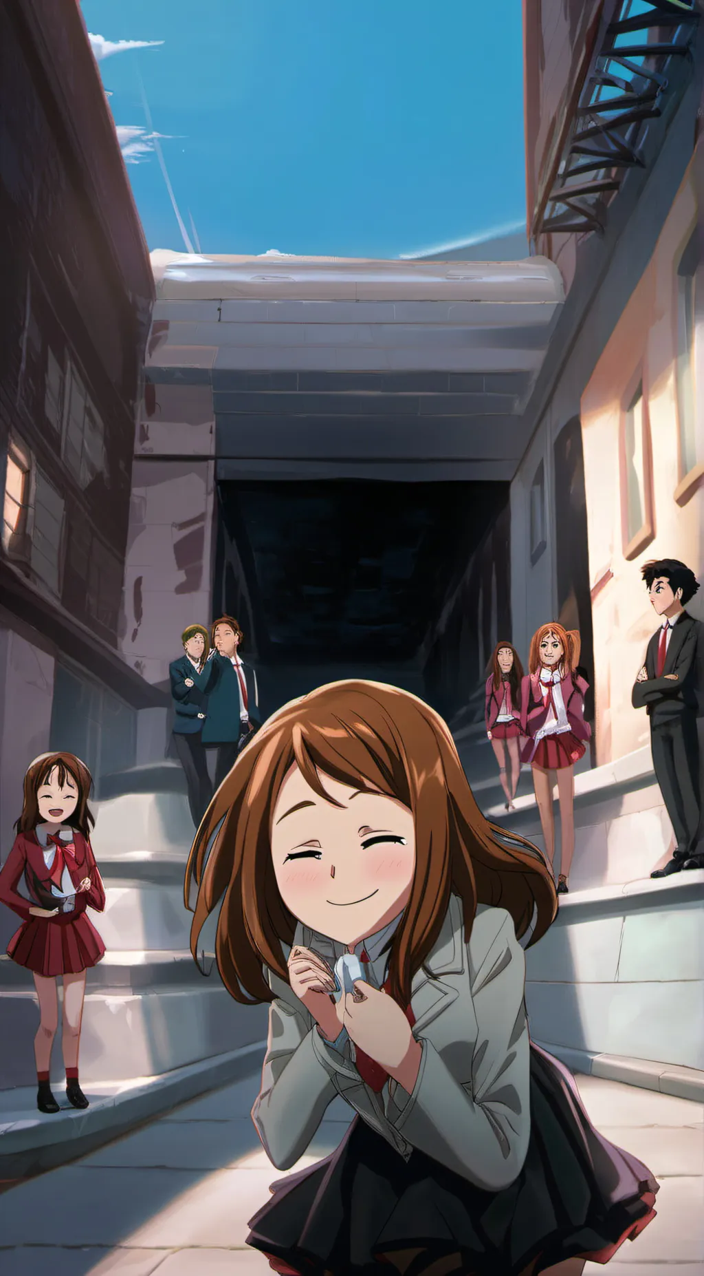 ai character: Everyone from mha background