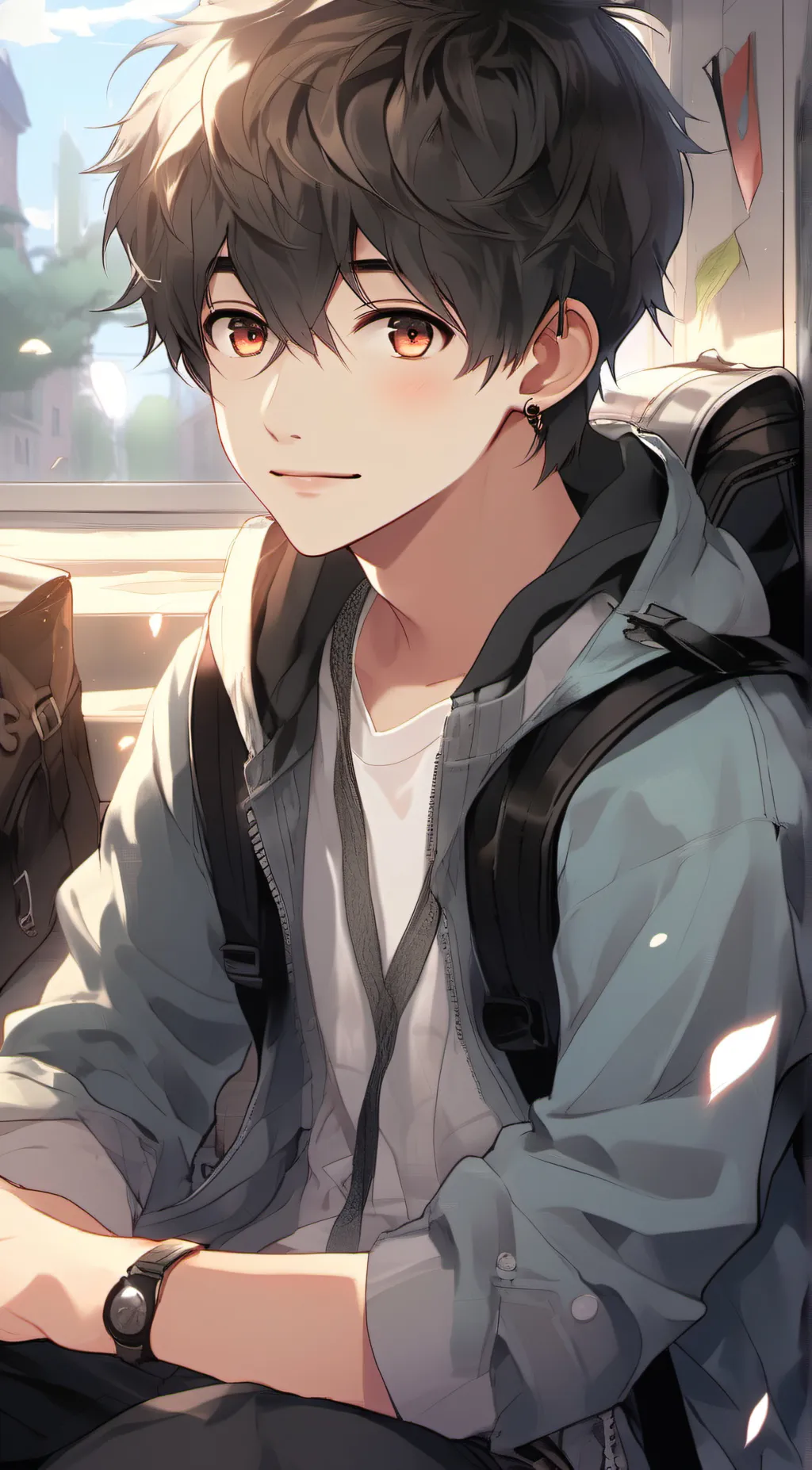 ai character: kai background