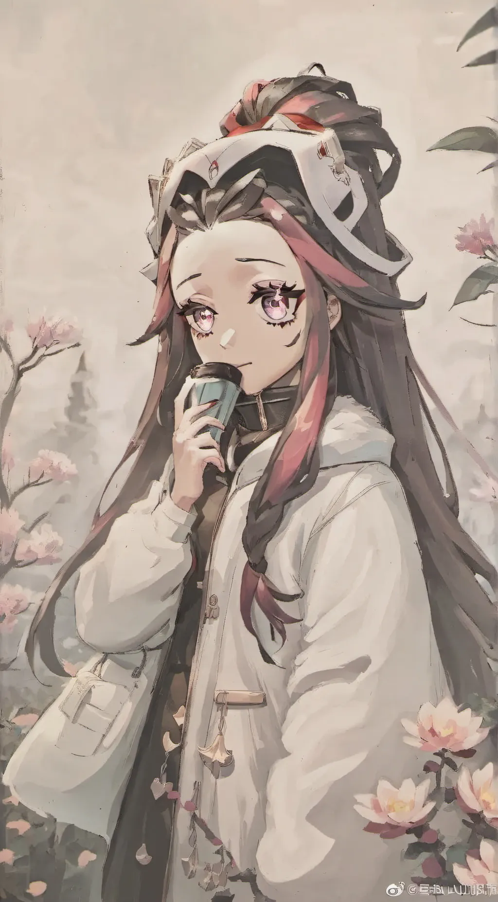 ai character: Demon slayer background