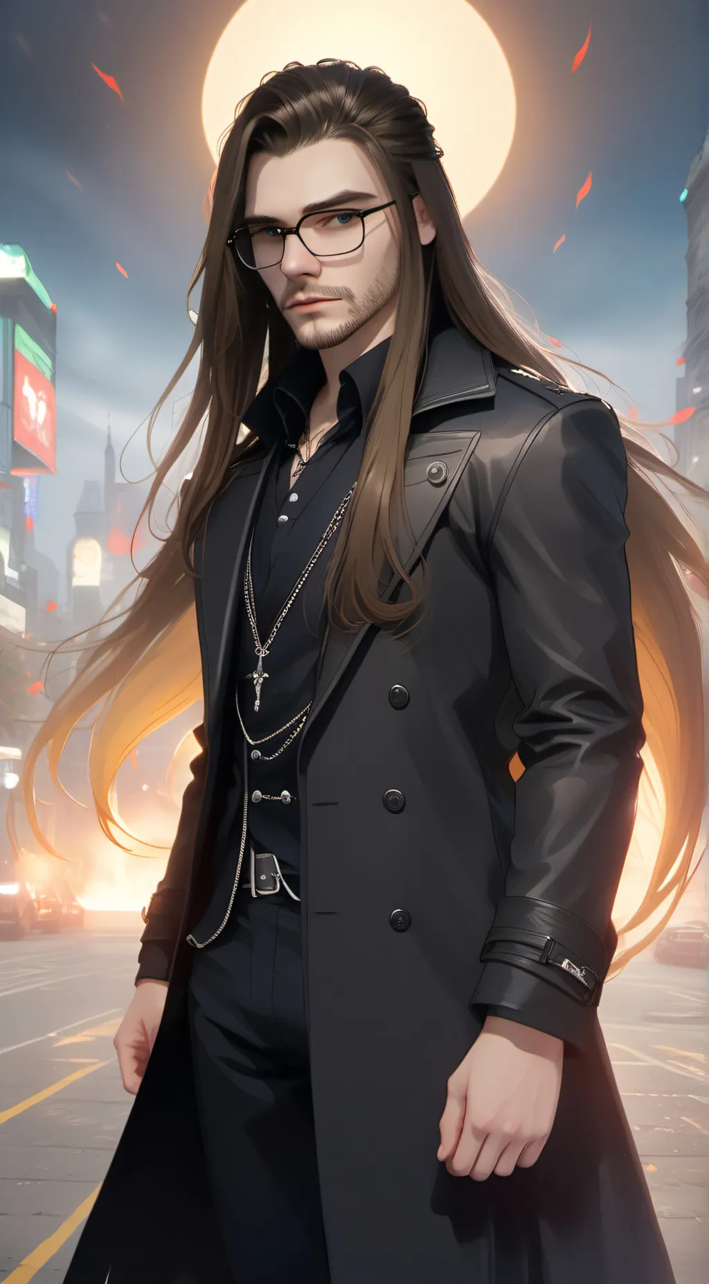 ai character: elfa background